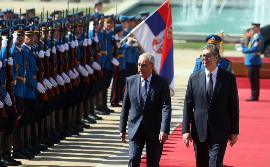 Poseta predsednika Švajcarske Konfederacije Gi Parmelana