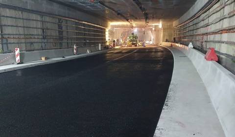 Tunel w Świnoujściu z odcinkowym pomiarem prędkości