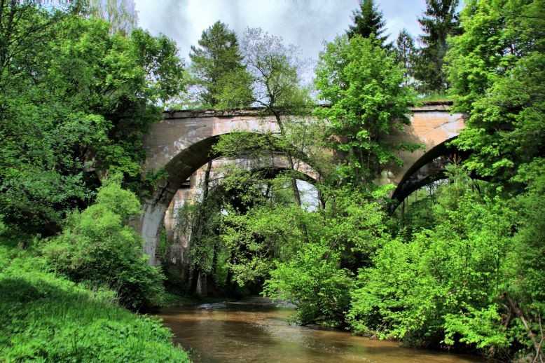 Mosty w Botkunach (nadleśnictwo Gołdap)