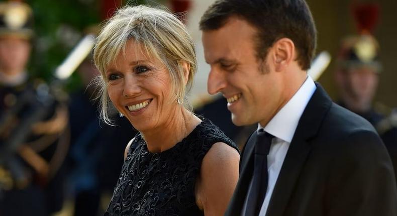 Brigitte et Macron