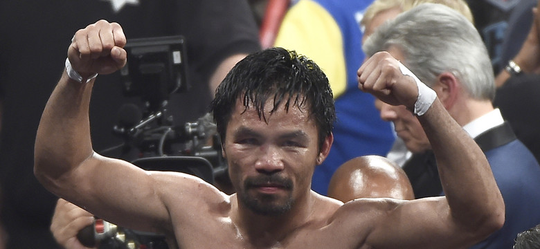 Manny Pacquiao w kwietniu kończy karierę boksera. Teraz chce zostać politykiem