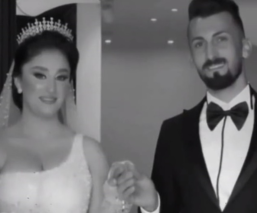 Hanin i Revan na čijoj je svadbi u Iraku izbio požar