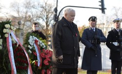 Kaczyński: Mamy teraz czas dobrej zmiany, wielkiej szansy i odbudowy wartości