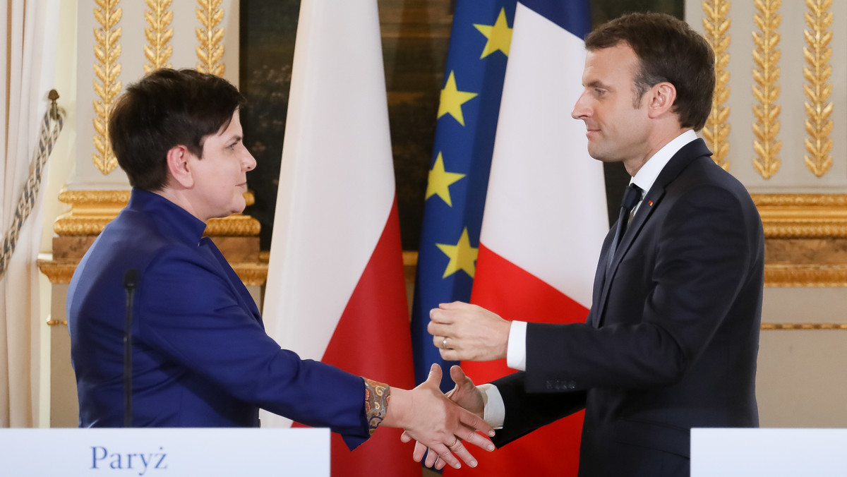 Dzisiejsze spotkanie premier Beaty Szydło w Paryżu z prezydentem Francji Emmanuelem Macronem ukazuje chęć położenia kresu obustronnym atakom – powiedział dziennikarz "Le Monde" Alain Salles. Poprawa klimatu leży w interesie obu krajów - uważa prof. Christophe Bouillaud.