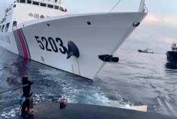 Okręty straży przybrzeżnej Chin doprowadziły do kolizji z filipińskimi jednostkami na wodach leżących w wyłącznej strefie ekonomicznej Manili