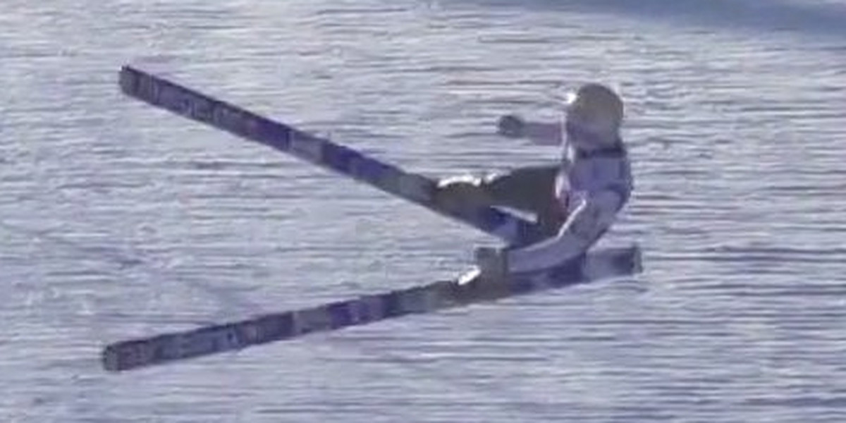 Groźny wypadek Thomasa Dietharta podczas skoków narciarskich