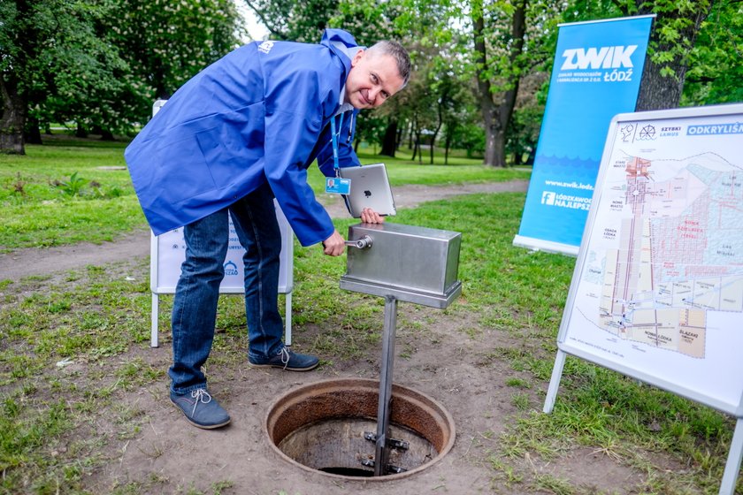 Pracownicy łódzkich wodociągów znaleźli podziemną rzekę Lamus