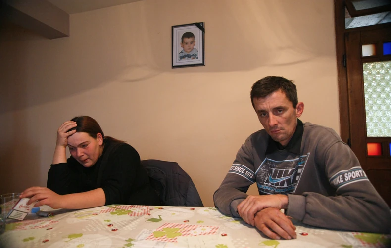 Dragana i Dejan, dečakovi roditelji