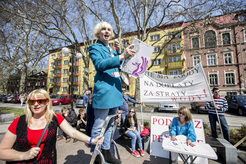 Protest w Siemianowicach Śląskich