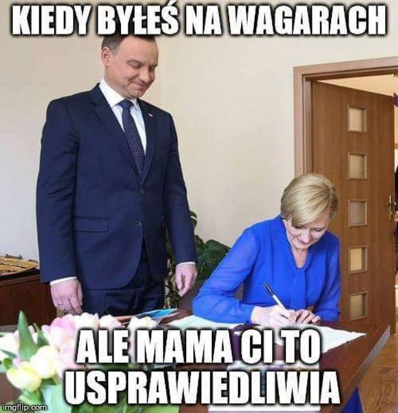 Memy z Rafałem Trzaskowskim i Andrzejem Dudą