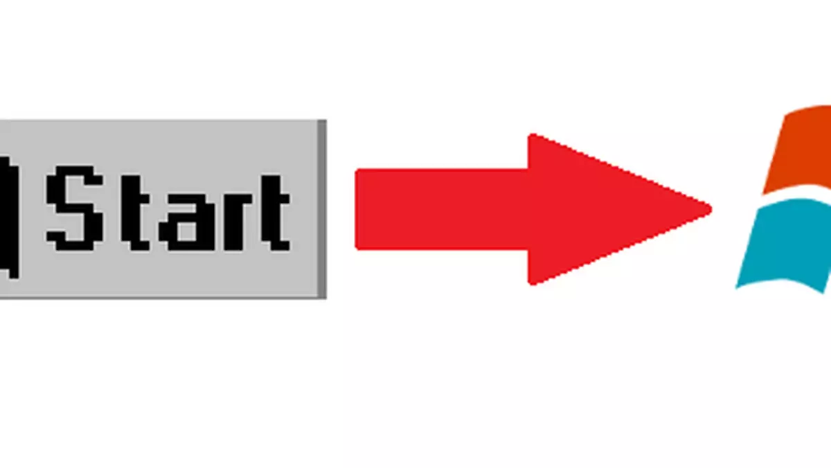 Ewolucja przycisku menu Start w Windows