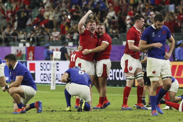 PŚ w rugby. Walia lepsza od Francji w ćwierćfinale