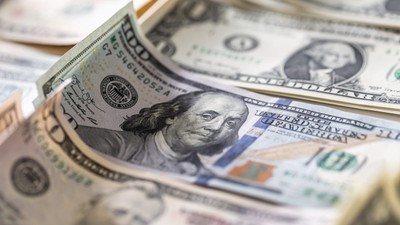 US dollar notes.SimpleImages