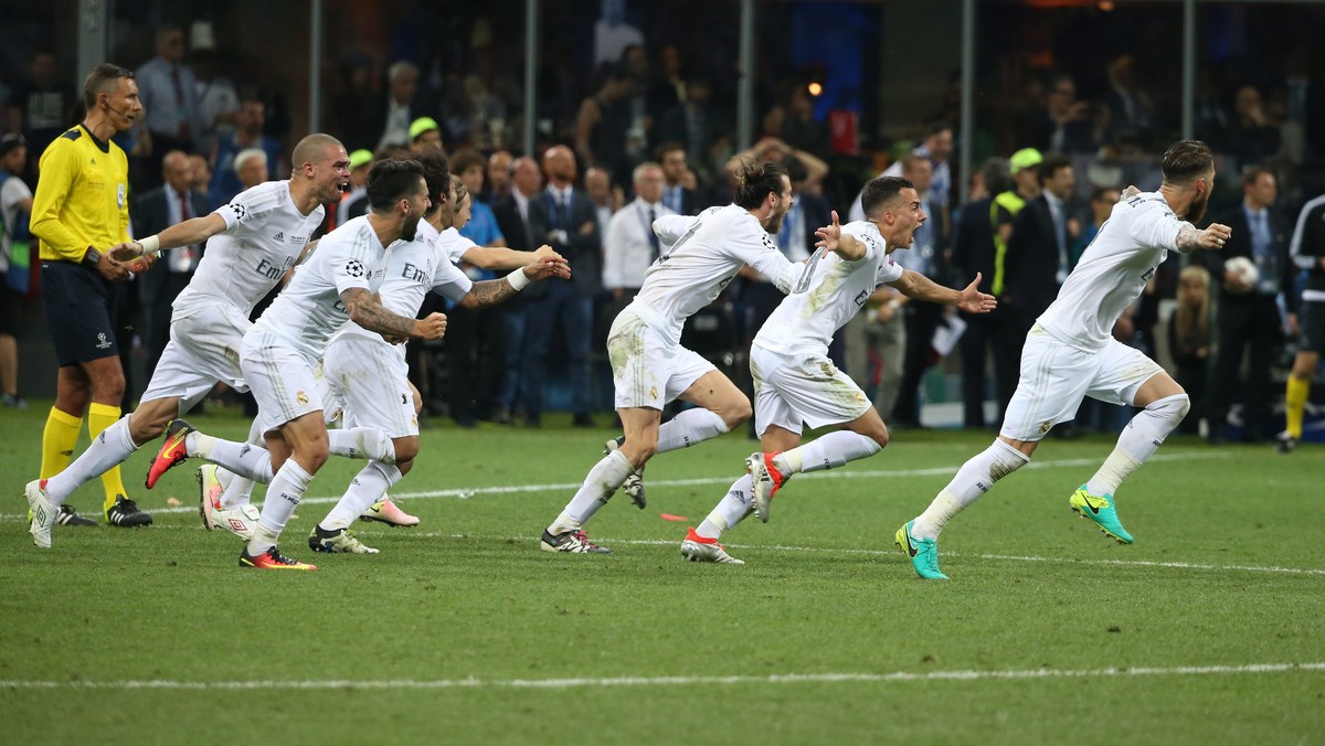 Real Madryt wygrał piłkarską Ligę Mistrzów. W sobotnim finale pokonał na San Siro w Mediolanie lokalnego rywala Atletico 5-3 w rzutach karnych. Po 90 i 120 minutach było 1:1.