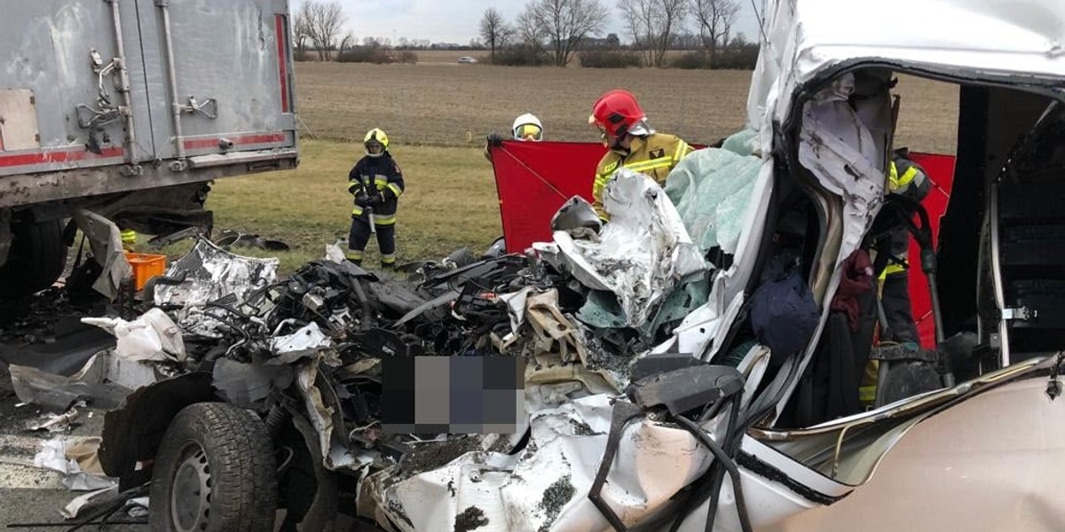 Tragiczny wypadek na autostradowej obwodnicy Poznania.