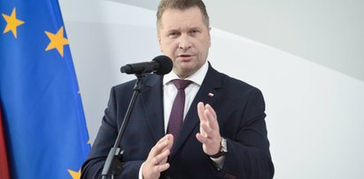 Ale tam było gorąco! Minister Czarnek wściekł się, gdy padły pytania o żonę