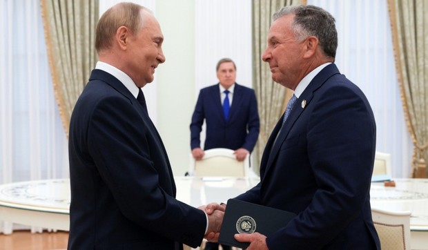 Vladimir Putin i Stiv Vitkof u Moskvi 6. avgusta 2025.