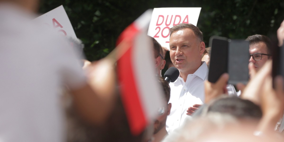 Prezydent Andrzej Duda obiecał m.in. szerokopasmowy internet w każdym domu.