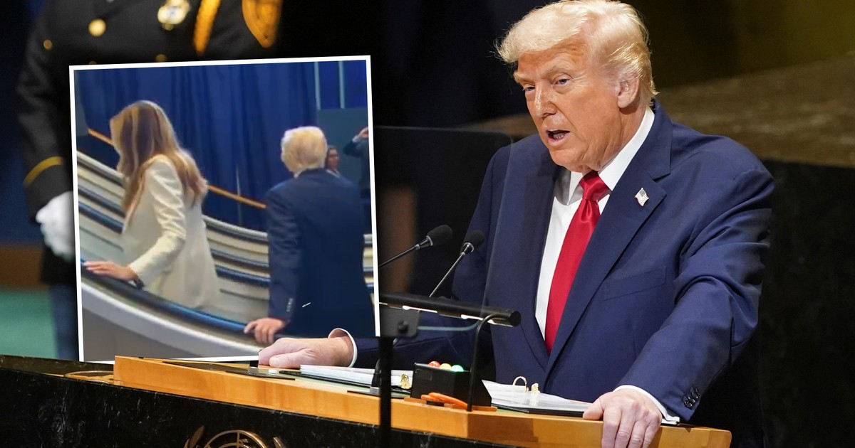 Trump zaskoczony w siedzibie ONZ. Mocno go to rozzłościło. Jest film