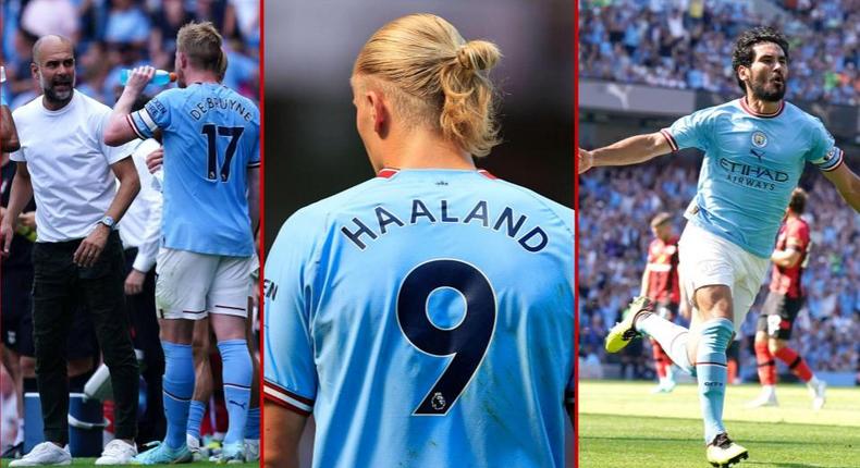 Manchester City stars comment on Erling Haaland