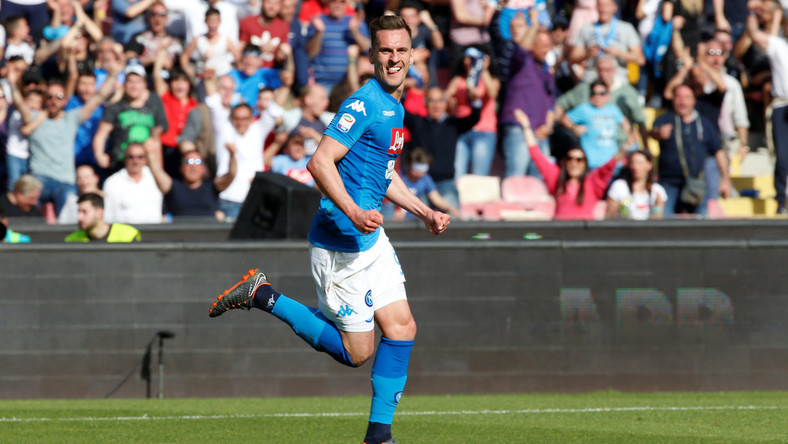 Arkadiusz Milik i Mariusz Stępiński strzelili po golu w meczu Napoli – Chievo