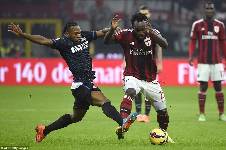 A goal against Milan at San Siro was one of Joel Obi;s highlights at Inter (AFP/Getty Images)