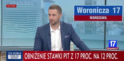 Awantura w programie na żywo. Dziennikarz TVP zagroził sądem senatorowi od Hołowni