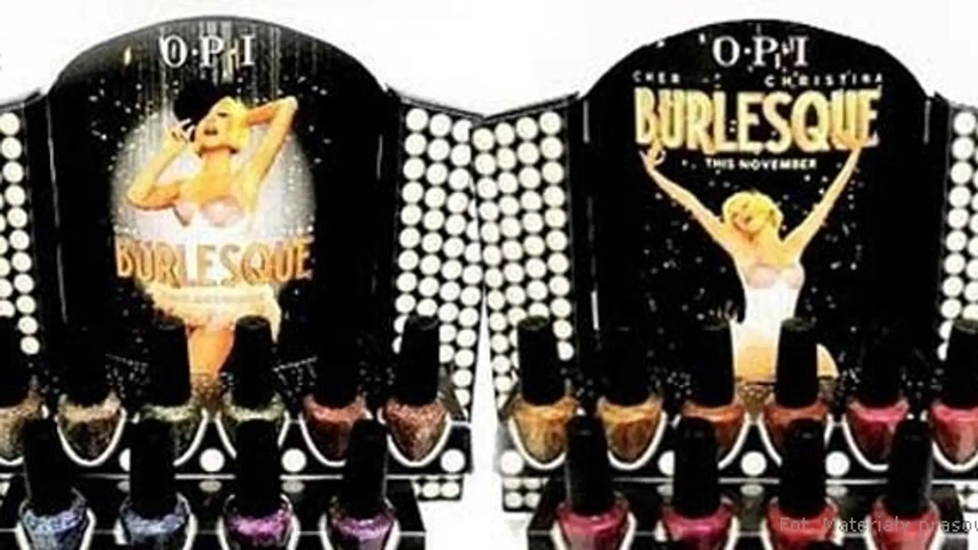 Lakiery Opi inspirowane filmem Burlesque