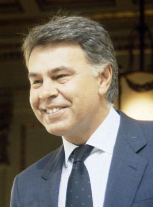 Felipe González, lider PSOE, od 1982 do 1996 r. pierwszy lewicowy premier Hiszpanii od czasu hiszpańskiej wojny domowej (fot. Ministry of the Presidency. Government of Spain)