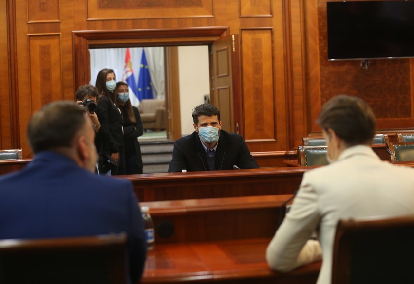 Ana Brnabić Aleksandar Šapić Miloš Popović Vlada Srbije