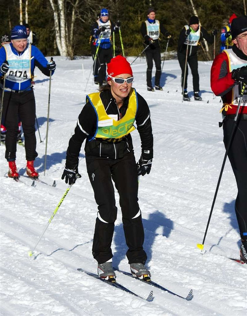 Pippa jak Kowalczyk. Szaleje na nartach!