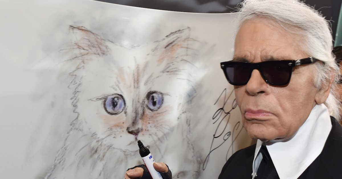 Karl Lagerfeld said his cat Choupette was one of the heirs to his 200