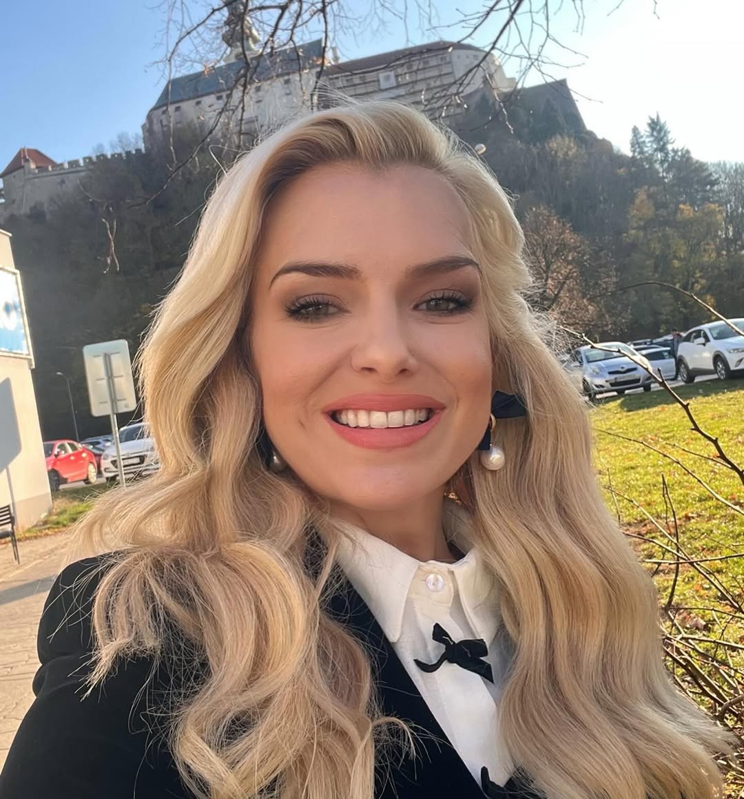 Moderátorka Zlatica Puškárová. 