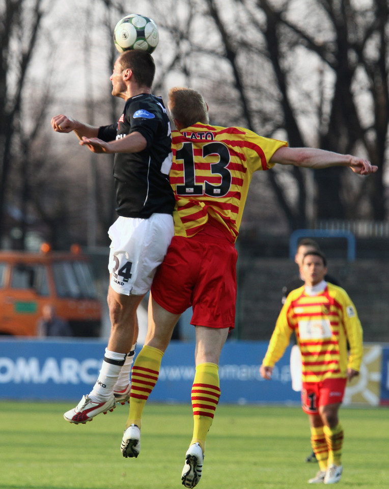 PIŁKARSKAEKSTRAKLASA CRACOVIA KONTRA JAGIELLONIA BIAŁYSTOK