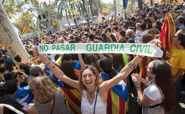 Protesty w Barcelonie