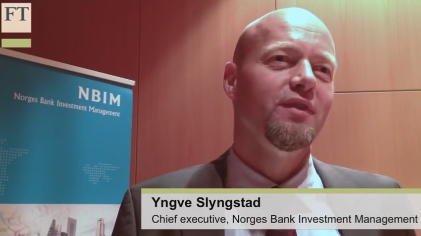 Ingve Slingstad, menadžer za investicije Norveškog penzionog fonda