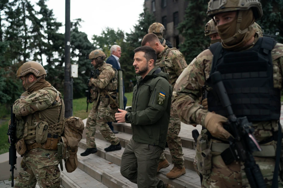 Volodimir Zelenski u Izjumu