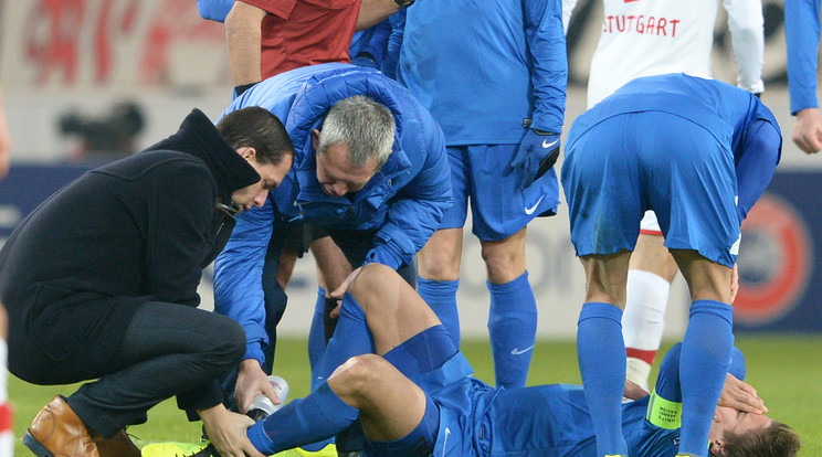 Komoly érvágás lehet Danny sérülése a portugáloknak / Fotó: AFP