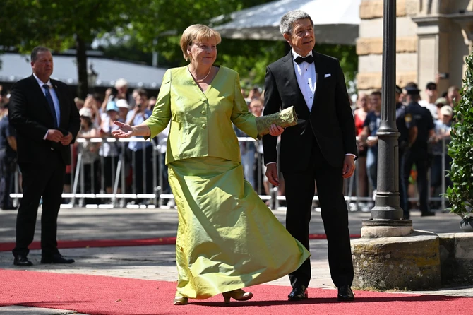 Angela Merkel sa sadašnjim suprugom