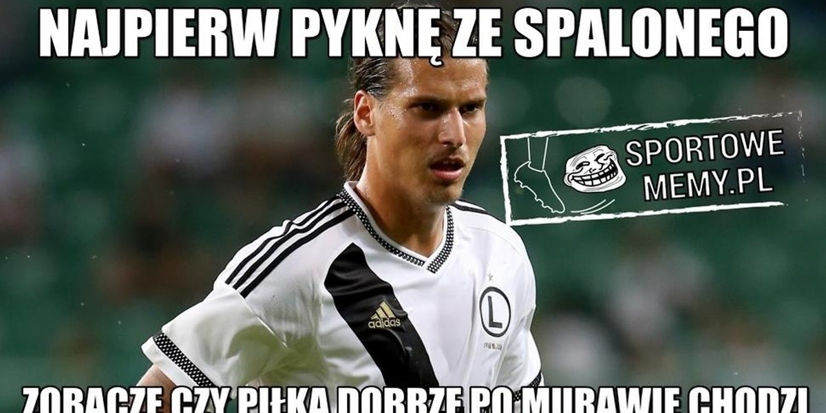 Legia Warszawa w Lidze Europy. Memy po meczu ze Sportingiem