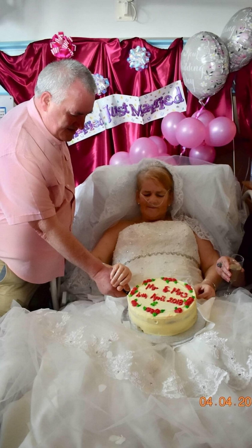 Mandy Helen Lucitt i Kevin McCarthy wzięli ślub w szpitalu