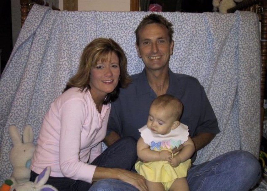 Jedna od prvih zajedničkih fotografija sa ćerkom