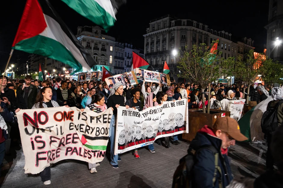 Protest u Belgiji zbog Gaze