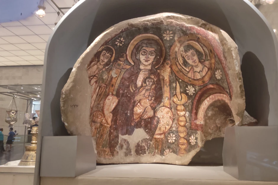 Jedna od najstarijih ikona u koptskoj crkvi u Kairu