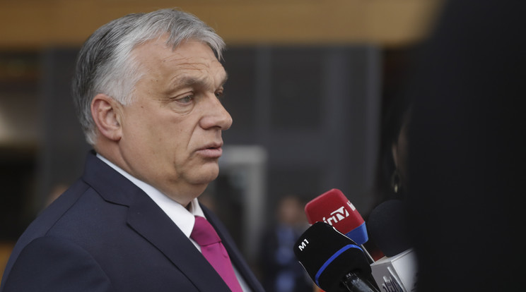Orbán Viktor Brüsszelben / Fotó: MTI EPA
