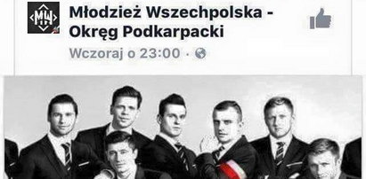 Wszechpolacy przerobili zdjęcie reprezentacji. Vistula szykuje pozew