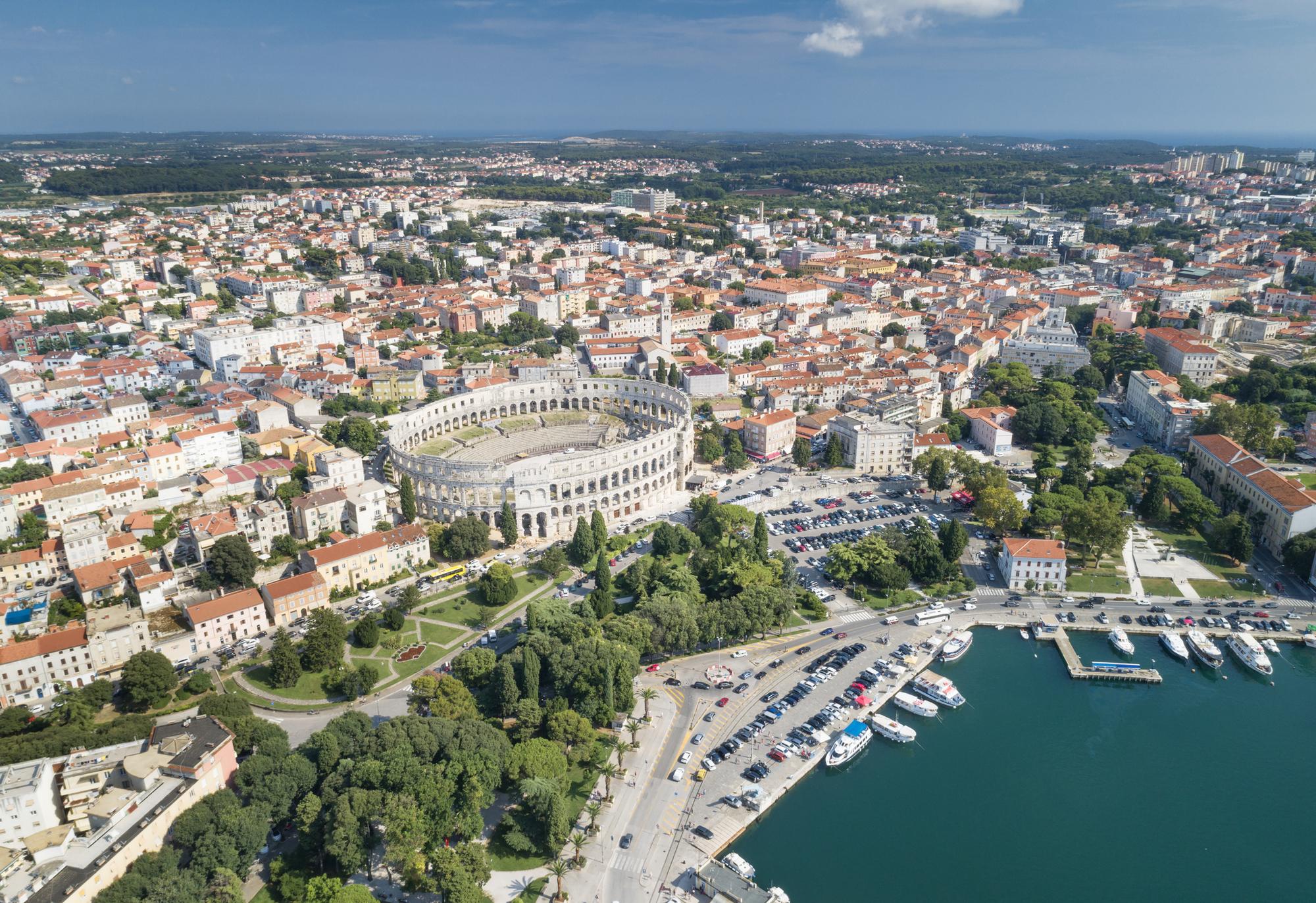 Chorvátske mesto Pula (ilustračné foto).
