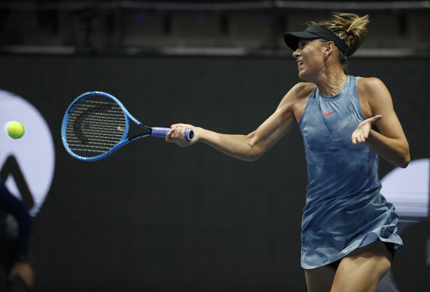 Maria Szarapowa z powodu kontuzji wycofała się z turnieju WTA w Sankt Petersburgu