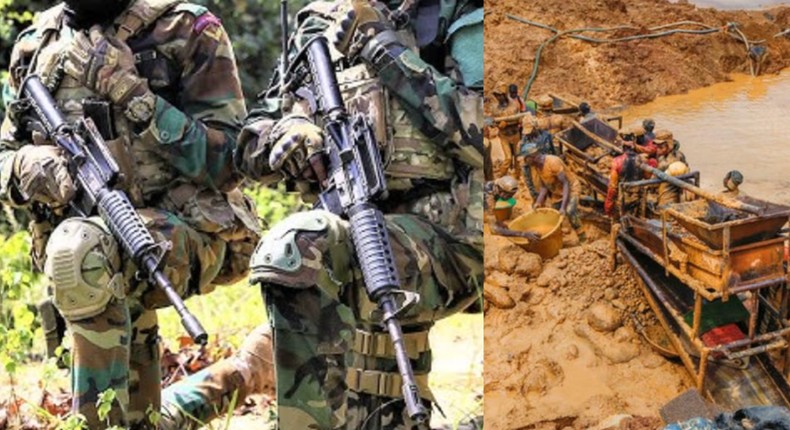 Illegal miner exposes 2 soldiers who took 'chop money' from them on site