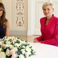 Melania Trump spotkała się z Agatą Dudą. Wizyta prezydenta USA w Polsce